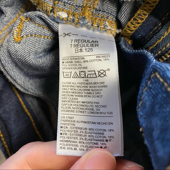 a1571-D2~ GAP, Gap Kids~Size 7 Reg Boys Bottoms~Boys~Jeans, Skinny Jeans, Super - Picture 5 of 10